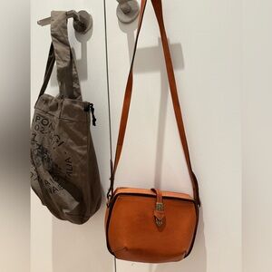 NWT Campomaggi Leather Crossbody With Dust Bag